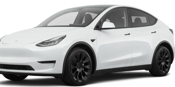 TESLA MODEL Y 2021 5YJYGDEE6MF173720 image